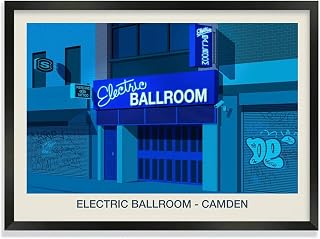 ELECTRIC BALLROOM VENUE POSTER 18 inch x 24 inch Black Frame