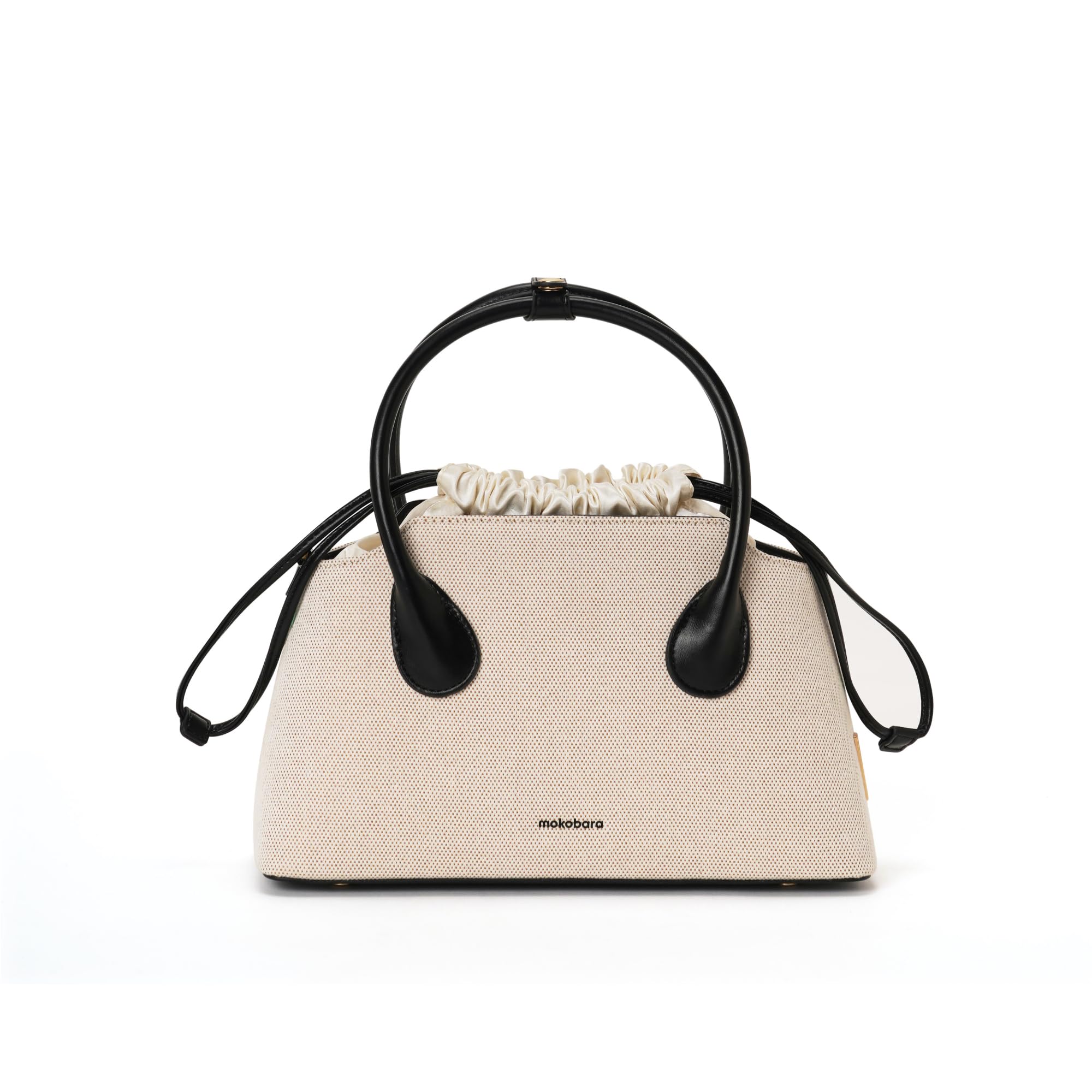 MOKOBARA The Emmy Handbag Canvas Top Handle Women Shoulder Bag Top Handle Purse (Cotton Cloud), Off White (B0CMZTRG12) Amazon Price History, Amazon Price Tracker