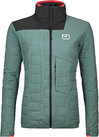 Ortovox Womens Swisswool Piz Segnas Jacket, Lightweight Insulated Ski Touring Layer with Breathable Wool Lining & Shell