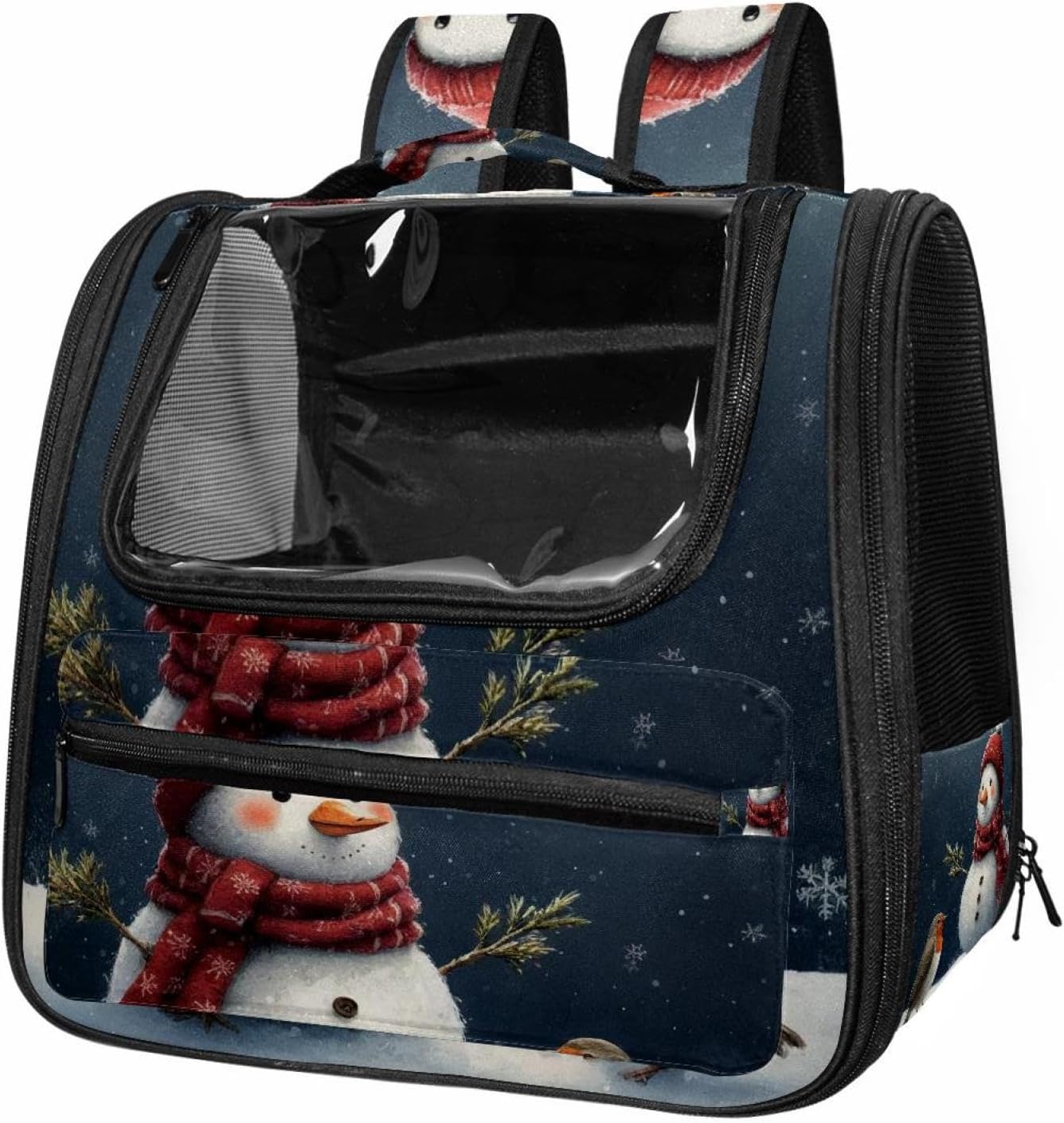 Modern Exotic Summer Pattern 2 (2) Pet Carrier Airline Approved Soft Sided Portable Cozy Travel Pet Bag, Car Seat Safe Carrier for Cats and Dogs