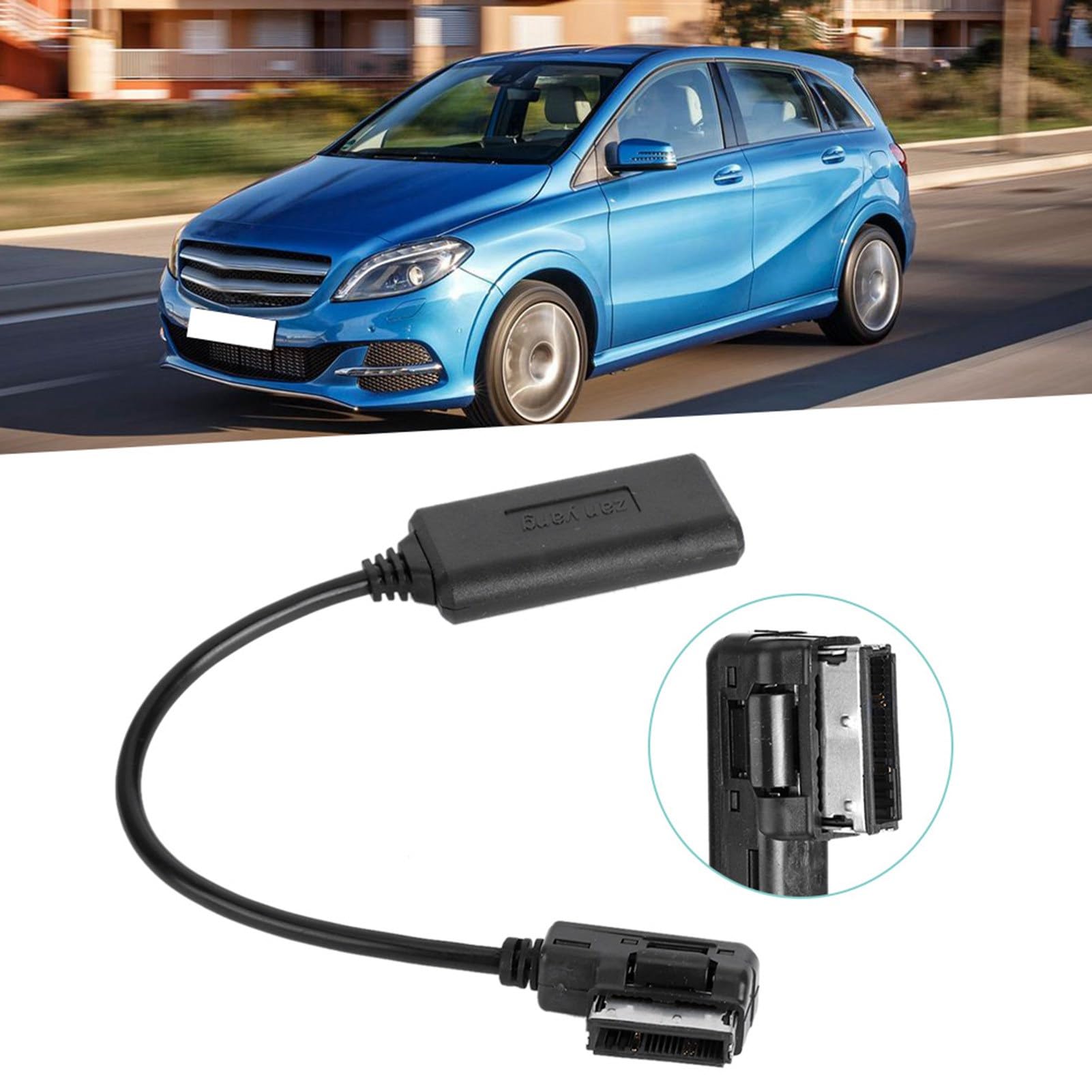 Adattatore Cavo Audio Wireless Bluetooth per AMI, Installazione Semplice per gli Amanti della Musica, Tensione Prodotto 5-12 V, Classe B, Classe C, E, S SL SLK SLS Class