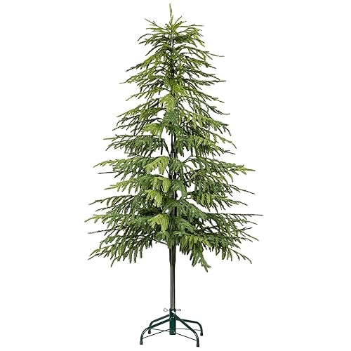 5FT Artificial Norfolk Pine Trees, Real Touch Faux Cedar Topiary