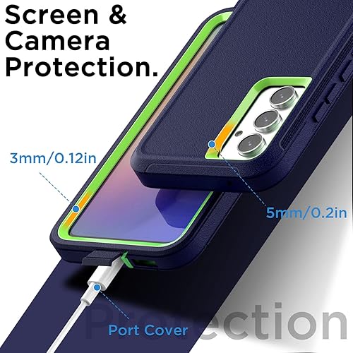 Miniatura 5 de AICase Funda para teléfono Samsung Galaxy A54 5G, resistente y resistente, a prueba de golpes, para Samsung Galaxy A54 5G