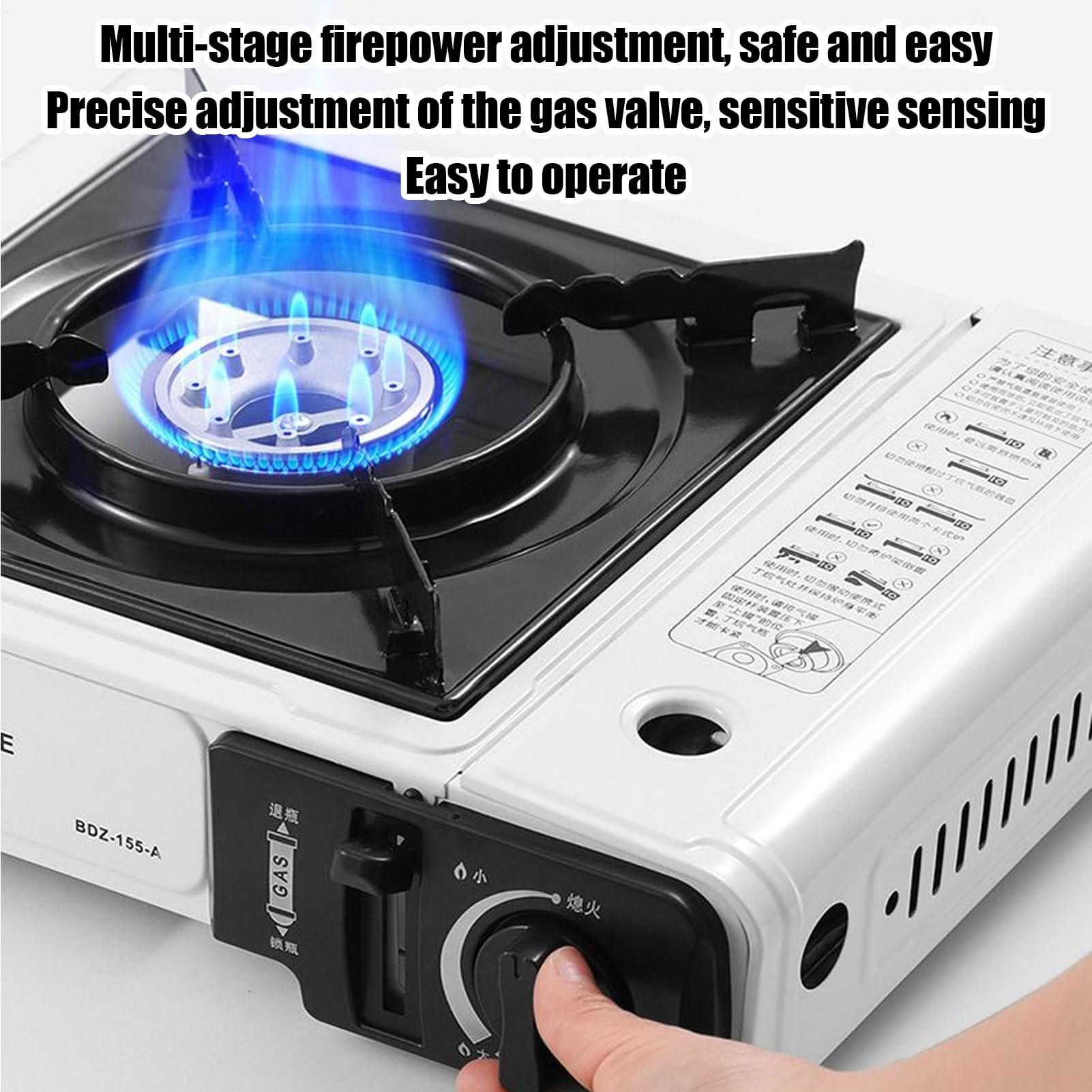 Fornello da campeggio Bruciatore 2900W E Attrezzatura Outdoor | Cucinatore Da Campo Bruciatore Stufa Da Campeggio Backpacking Escursionismo Barbecue Sopravvivenza Spiaggia Tailgating