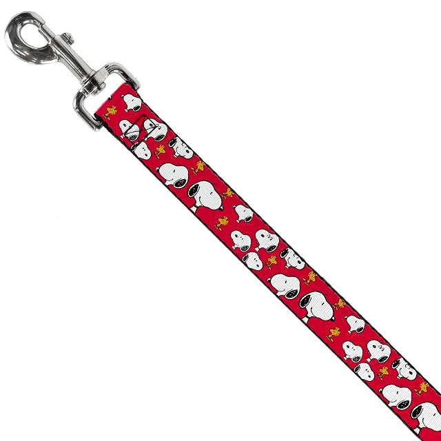 Foto 2 de 6 de Peanuts Worldwide LLC - Correa para Mascotas, Correa para Perro, Peanuts Snoopy y Woodstock Poses dispersas…