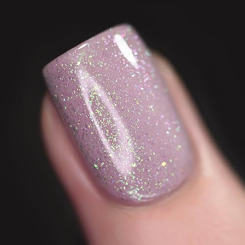 Miniatura 873 de ILNP Madison Ave Esmalte de uñas holográfico metálico rosa antiguo