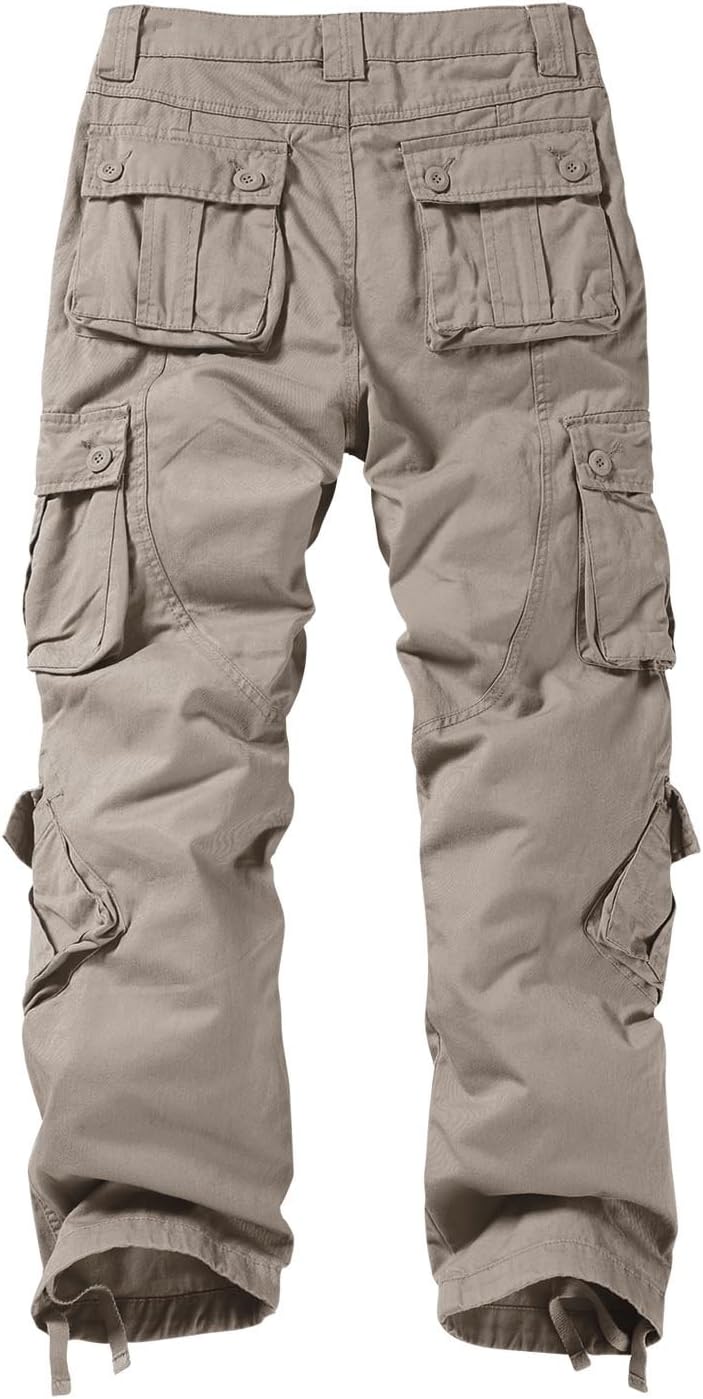 Match Men's Wild Cargo Pants 30 3358 Light Apricot