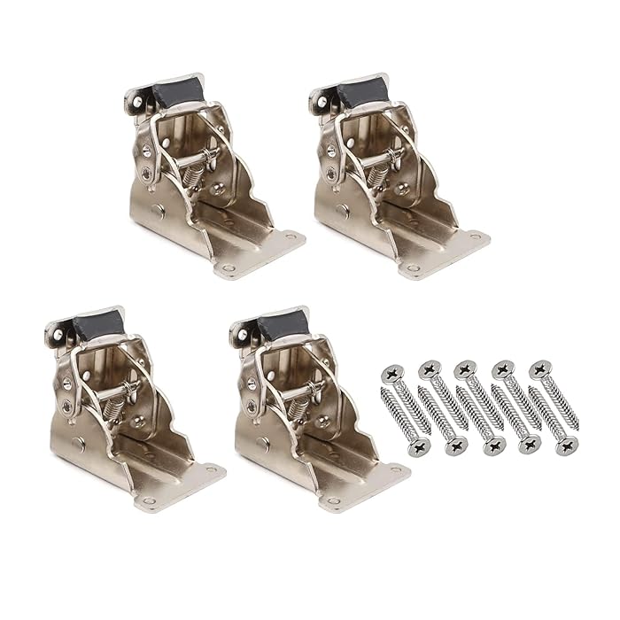 Buy LIKERAINY Folding Hinge SelfLocking Table Leg Supports Folding Leg