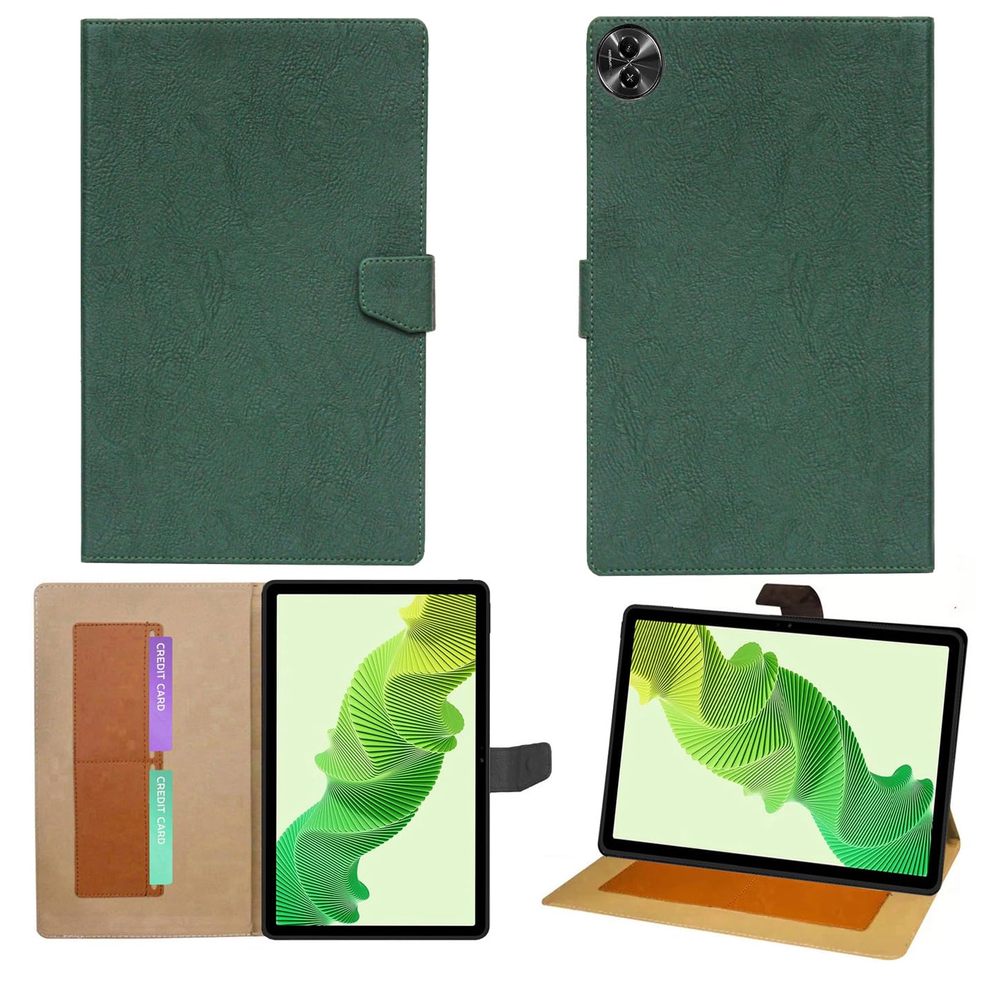 Zaoma PU Leather Flip Stand Case Cover with TPU Back Case Compatible for realme Pad 2 11.5 inch Tablet - R5 Flip (REALP2_R52CPOLV) (B0CF9T92S8) Amazon Price History, Amazon Price Tracker