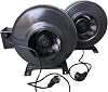 Duct Fan 150 mm - 620 m³/h Airflow 110 W 53 dB Quiet Metal Housing Reverse Impeller Ball Bearing Industrial Fan with Base & Cable