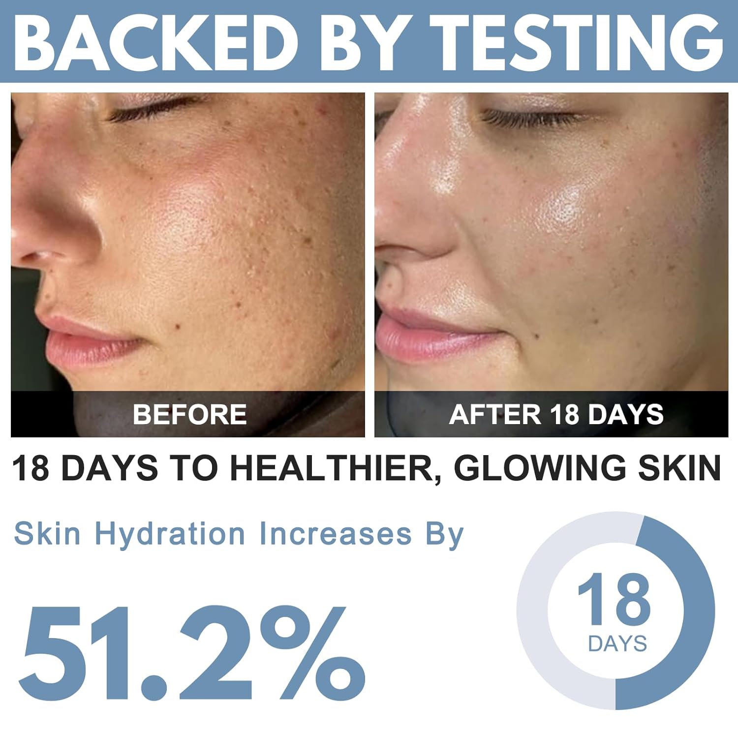 Ribose Cream, Ribose Sugar for Skin, Reduces Wrinkles, Moisturizer, Tightens & Firms the Skin, with D-Ribose Fractionated Coconut Oil and Grapeseed Oil, for All Skin Types, 2.5 oz - Image 5