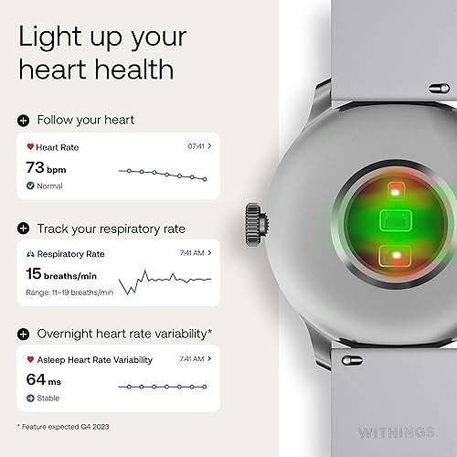Miniatura 6 de WITHINGS Scanwatch Luz Plata Blanco