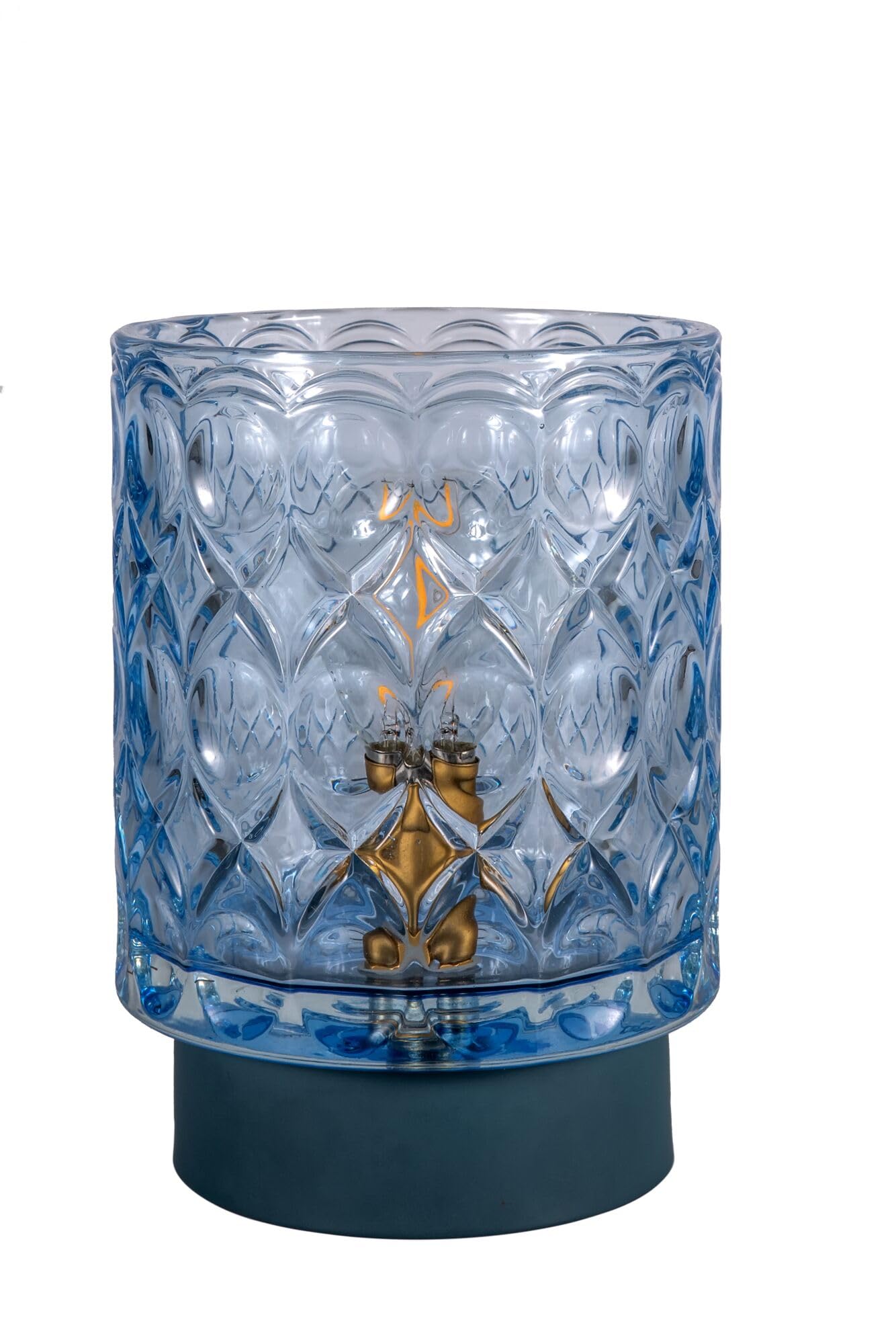 Paulmann Pauleen 48313 LED Mobile Table luminaire Chic Glamour Timer Battery Ice Blue Table lamp
