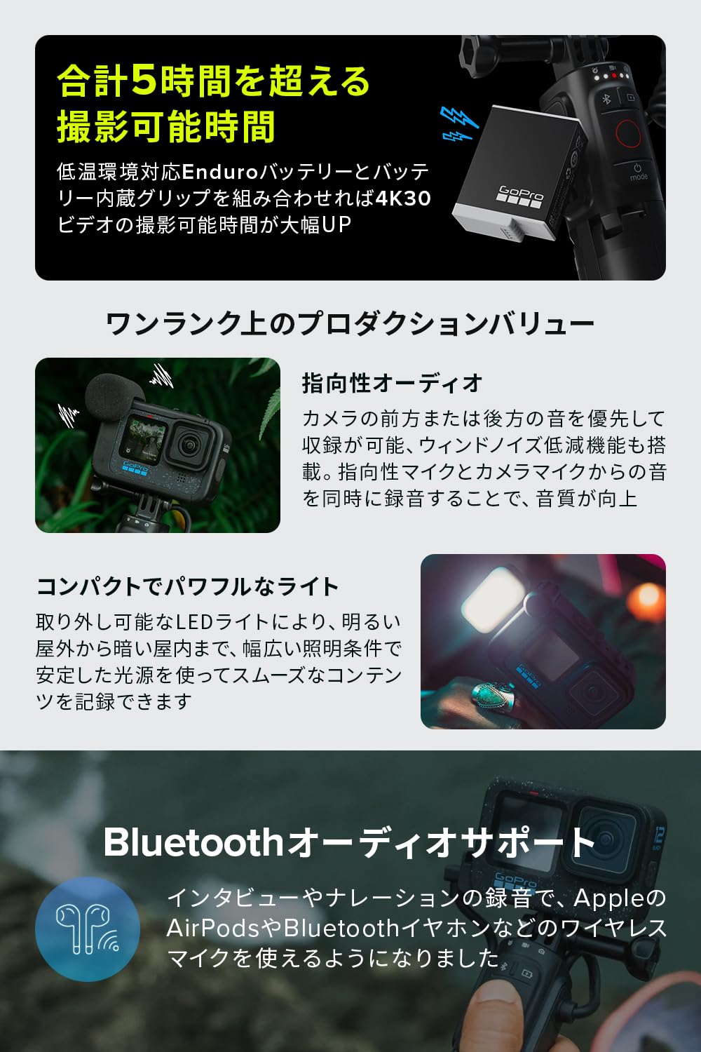 Amazon | GoPro公式ストア限定 GoPro HERO12 Black クリエーター 