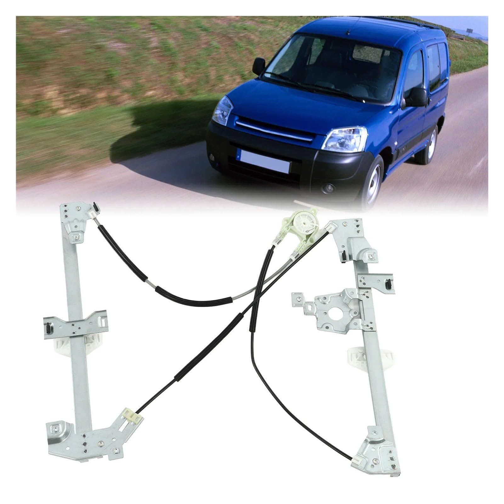 Elevalunas derecho trasero Para Citroen Berlingo 1995 - 2008 Elevalunas eléctrico Elevalunas eléctrico(Right)