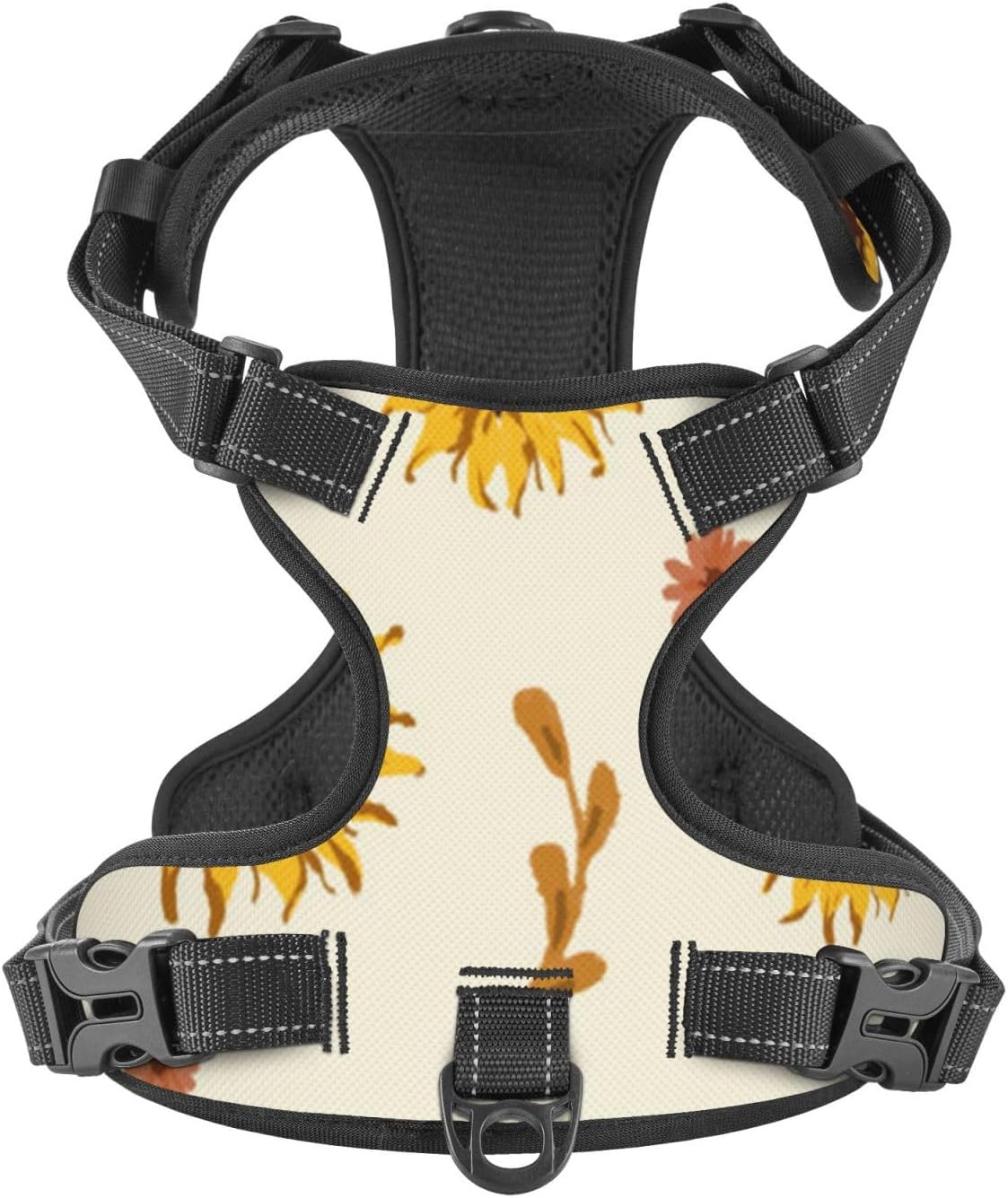 Sunflower No Pull Dog Vest Harness for Small Medium Large Dog Puppy Pets Cats Outdoor Walking