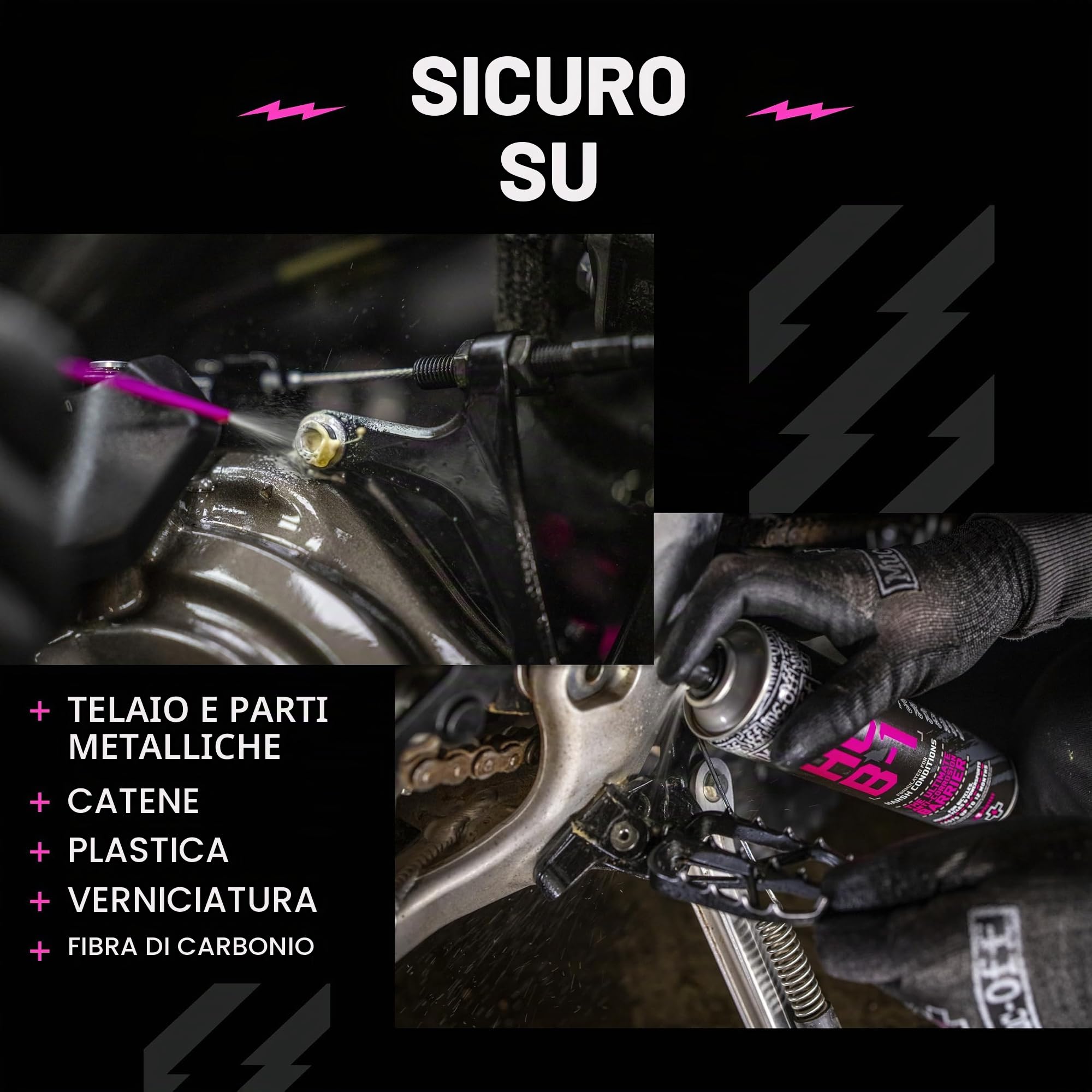 Muc-Off HCB-1, Barriera Anti Ruggine per Biciclette, Motociclette e Sport Motoristici Unisex, 400 ml