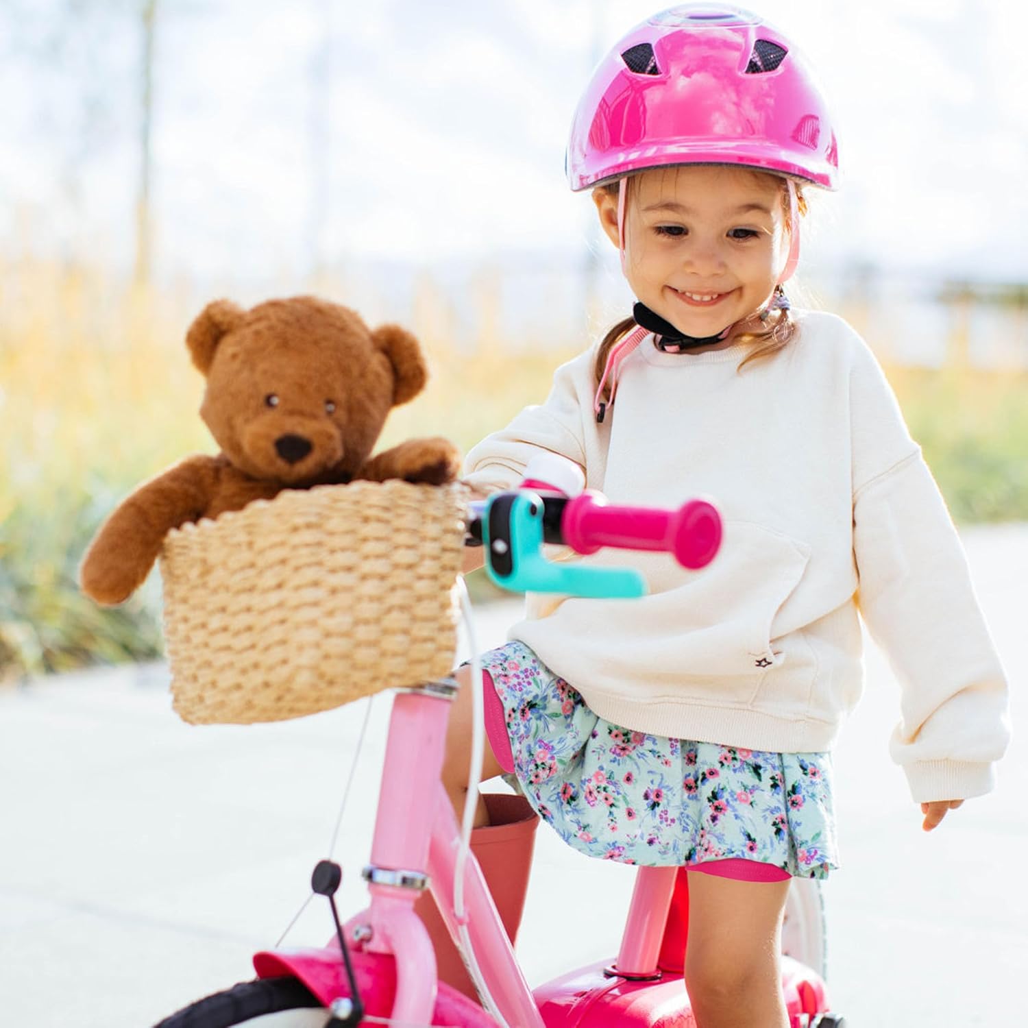 6 Pack Girls Shorts Girls Under Dress Dance Cotton Shorts Girl Bike Short Multicolor 2-10 Years - Image 2