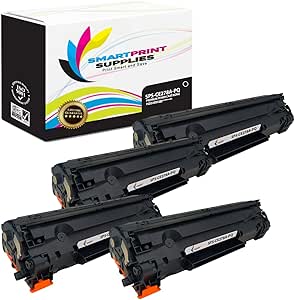 T&oacute;ner L&aacute;ser Pack De 4 Cartuchos De T&oacute;ner CE278A 78A Para HP LaserJet Pro - Compatible Con P1606dn, M1536dnf | Marca Ninjatoner Toner Compatible Hp 78a
