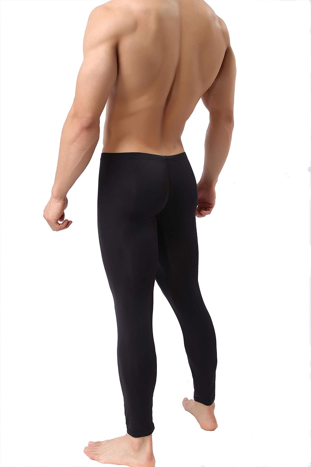 Mens Thin Ice Silk Compression Baselayer Thermal Long Johns Underwear - Image 6