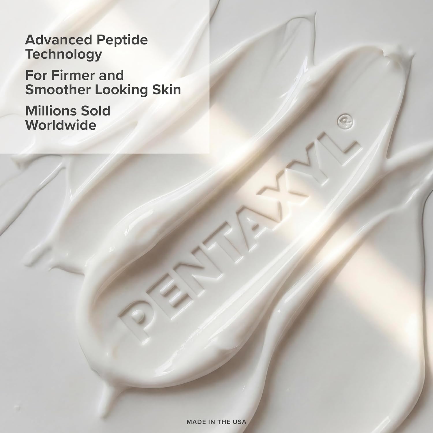 Peptide Cream — Matrixyl®, Acetyl Hexapeptide-8 & Palmitoyl Oligopeptide to Smooth Fine Lines & Firm-Looking Skin, Fragrance-Free, 4 fl oz (118 mL)