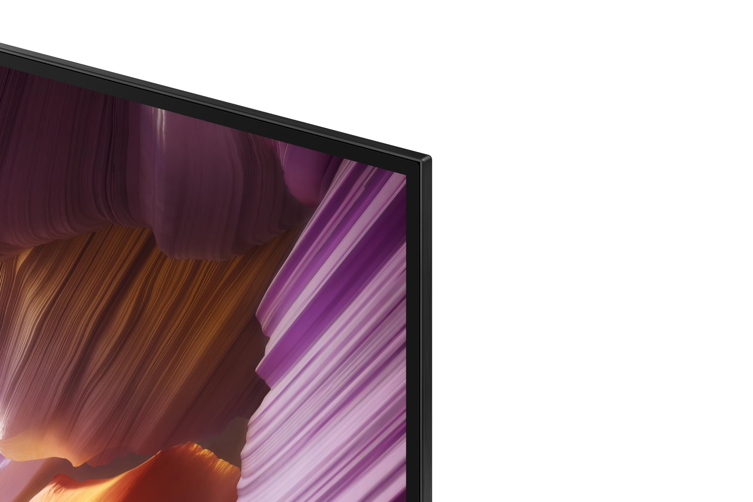 Samsung TV AI 55 Pouces OLED S85F 2025 4K Smart TV, Processeur NQ4 AI Gen2, WiFi, Airplay, HDR, Q-Symphony, OTS Lite, Gaming Hub, Bixby, Knox Security, Suivez Le Sport et Les Matchs de Football en 4K