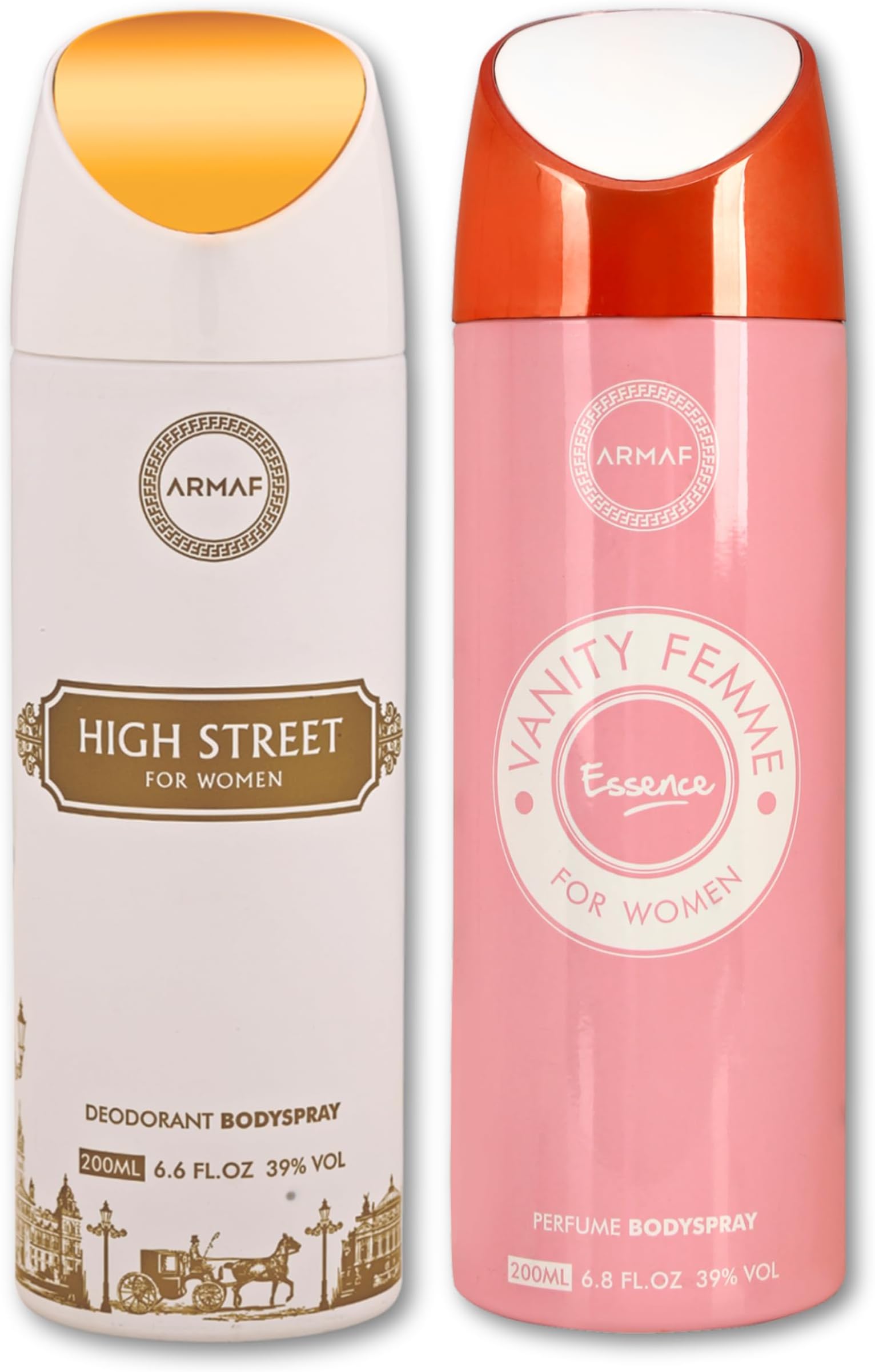 High Street & Vanity Femme Essence Liquid Deodorant For Women - 200Ml Each (Pack Of 2) | Ideal For Gifting | Everyday Use
