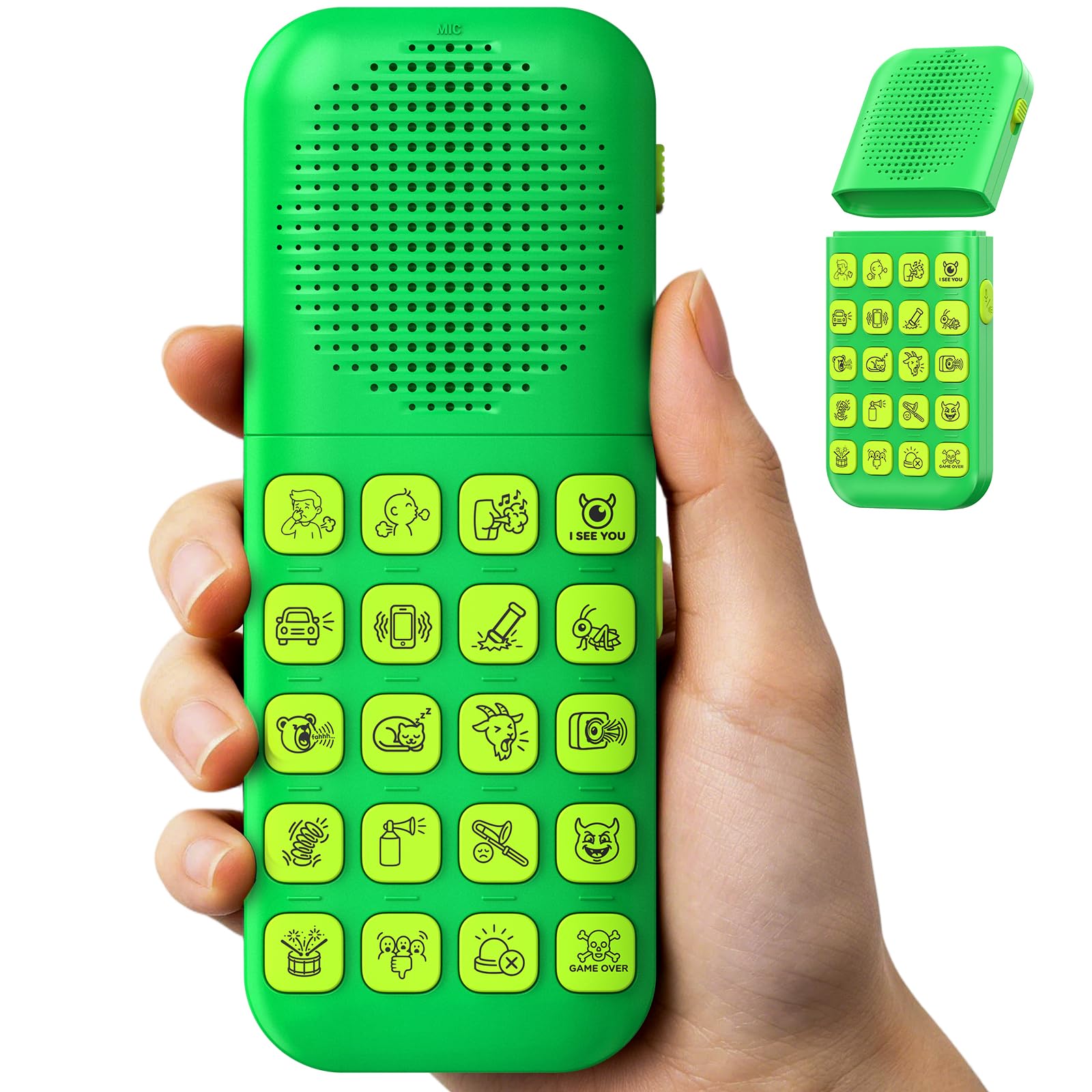 Sound Effects Machine with 20 Hilarious Sounds & 10 Second Voice Recorder — image 1
