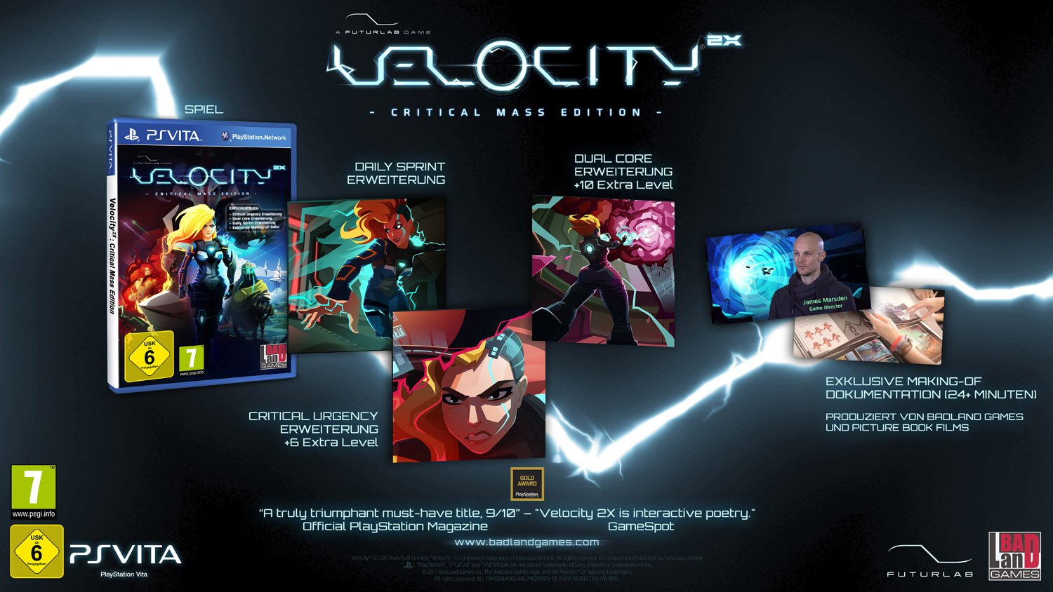 Velocity 2X: Critical Mass Edition - [Playstation Vita]