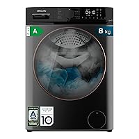 Cecotec Lavatrice a Carica Frontale 8 kg Bolero Dresscode 8610 Inverter Steel A. 2000W