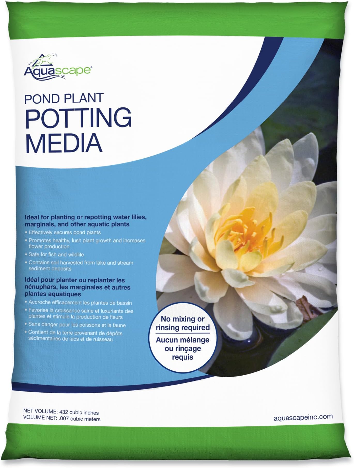 Aquascape Pond Aquatic Plant Potting Media, 432 Cubic inches | 89003