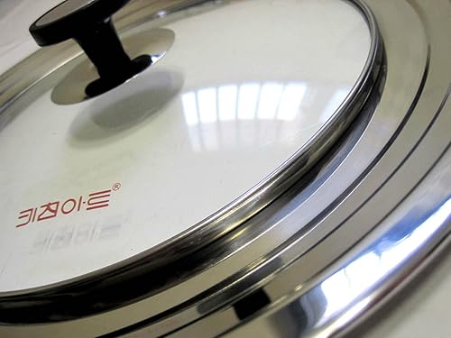 Miniatura 3 de Kitchen Art Cubierta universal para sartén de vidrio templado, tapa múltiple de 9.4 pulgadas ~ 11.8 pulgadas