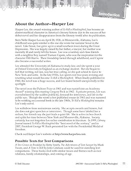 To Kill a Mockingbird: An Instructional Guide for Literature - Novel Study Guide for 6th-12th Grade Literature with Close Reading and Writing Activities (Great Works Classroom Resource)