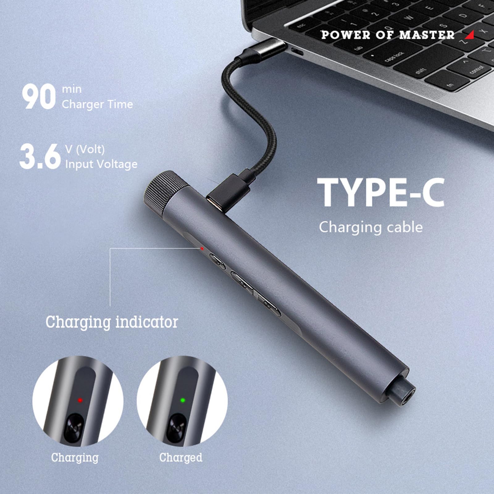 Destornillador eléctrico inalámbrico de 128 piezas con batería recargable y puntas para reparación de electrodomésticos de carpintería y uso en campamentos Destornillador eléctrico recargable