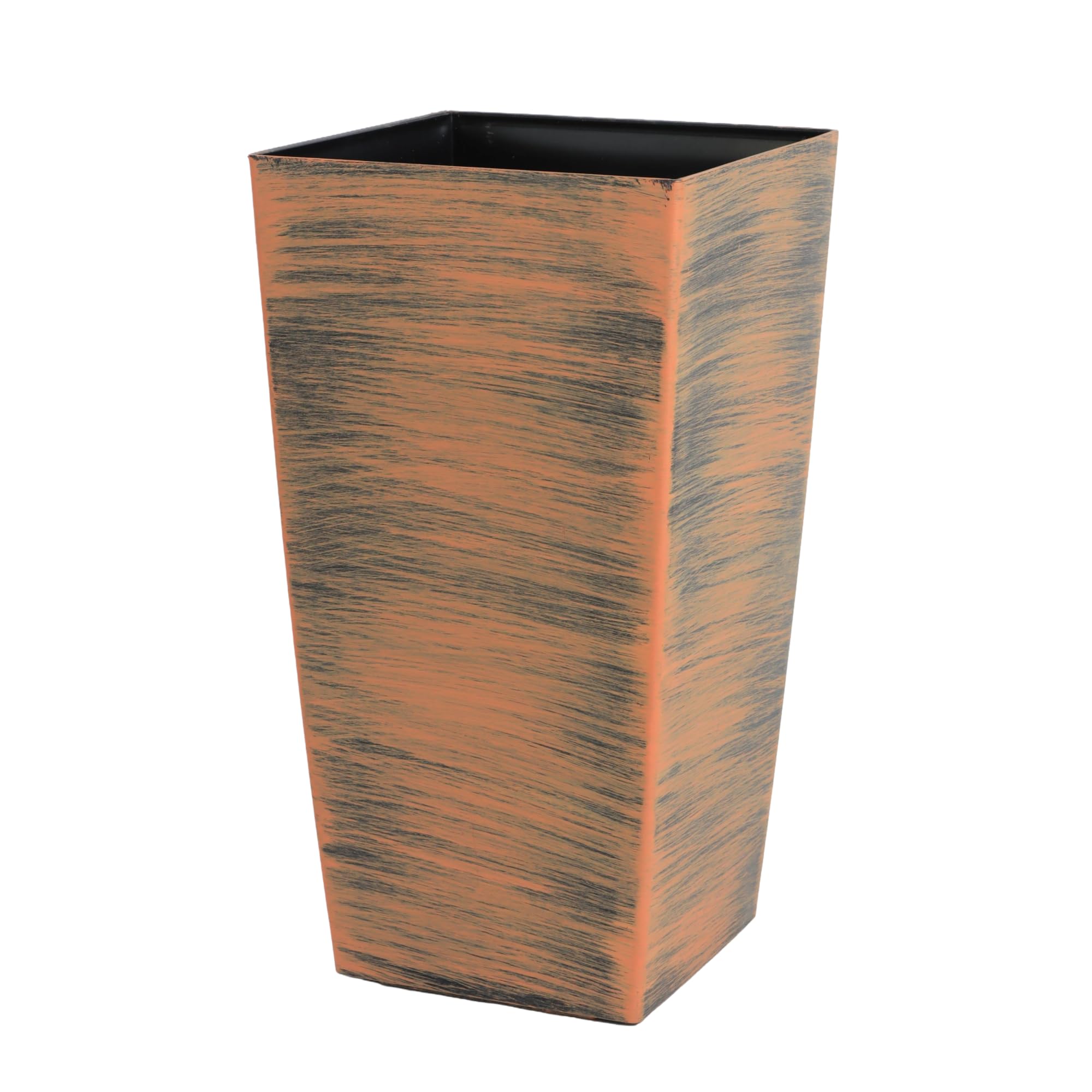 SG Traders Square Flower Pots Tall Modern Decorative Planter for Outdoor Use, Large Lightweight Durable Square Planter for Home, Office, Garden, Patio & Balcony Plants (41cm x 22cm)