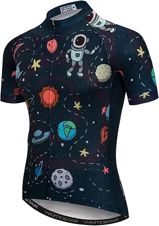 Men’s Cycling Jersey - Short Sleeve, Breathable, Summer Bicycle Top