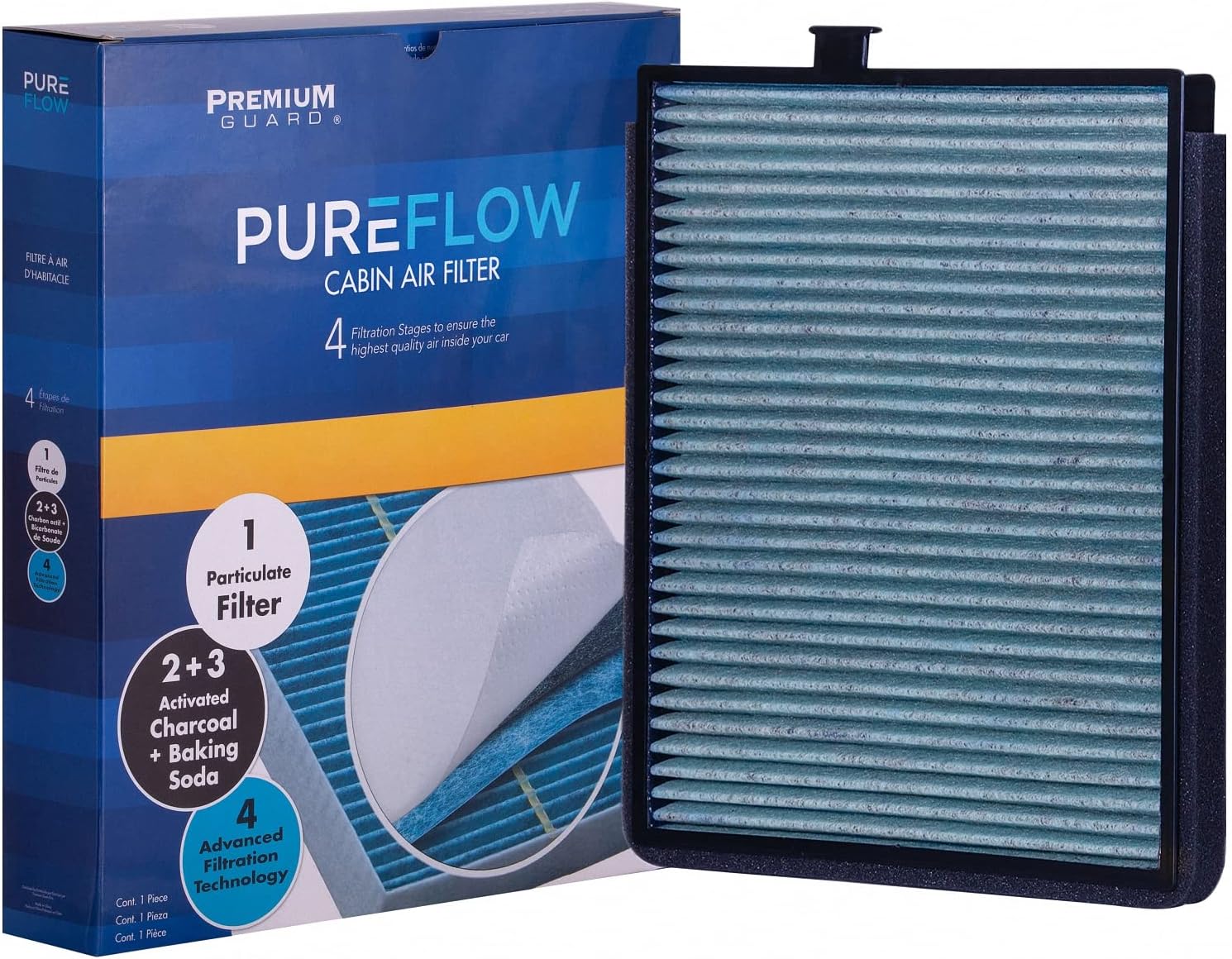 PureFlow Cabin Air Filter PC5459X | Fits 2003-2008 Honda Pilot, 2001-2006 Acura MDX