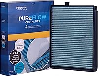 Vista 1 de Filtro de aire de cabina PureFlow PC5459X Compatible con Honda Pilot 2003-2008, Acura MDX 2001-2006