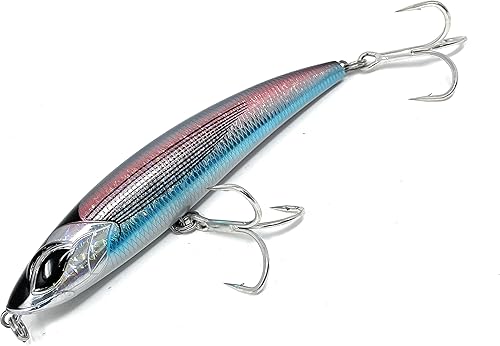 Capt Jay Fishing Señuelos de agua salada, señuelos de pesca topwater, señuelos de lápiz, cebo duro para hundirse, señuelos de surf, pesca, señuelos