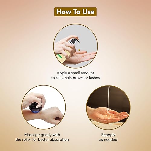 Miniatura 149 de Botanic Hearth Aceite de cafeína y batana para el crecimiento del cabello (6.7 onzas líquidas), tratamiento nutritivo y fortalecedor del cabello