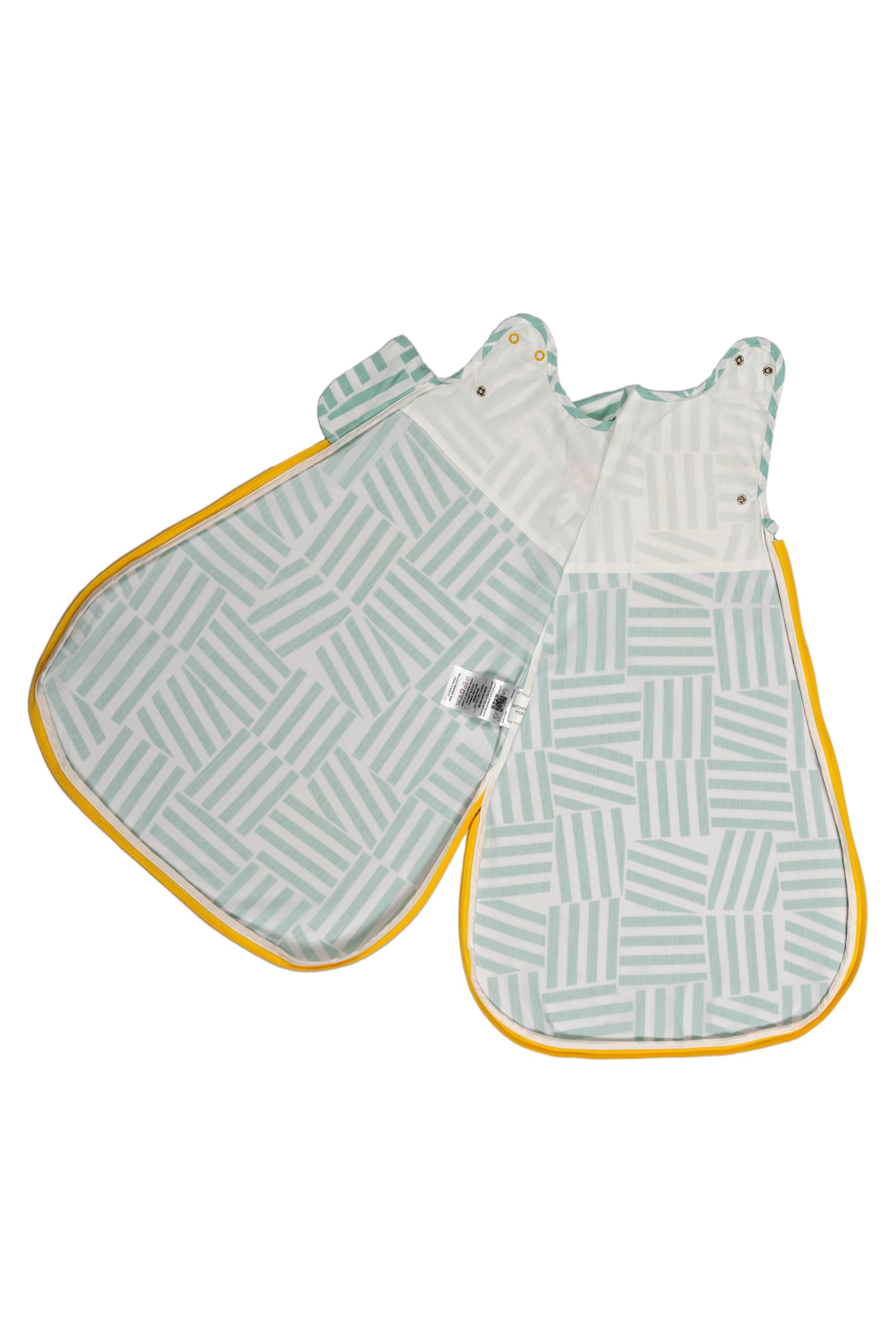 Folk & Thread Organic 0.5 tog Sleeping Bag Newborn, Whitby, 0-3 Months - Image 2