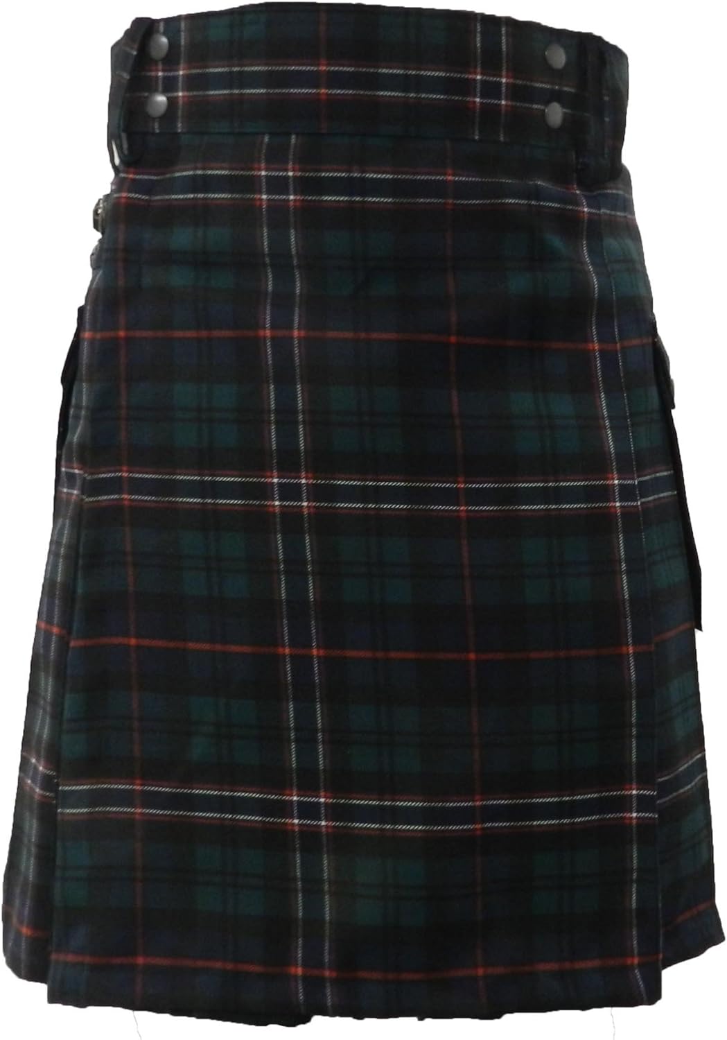 UT Kilts Men's Standard Tartan Utility Kilt, Modern Scottish Kilt for Everyday Wear, Tactical Kilts Adjustable Hip Straps - Image 2