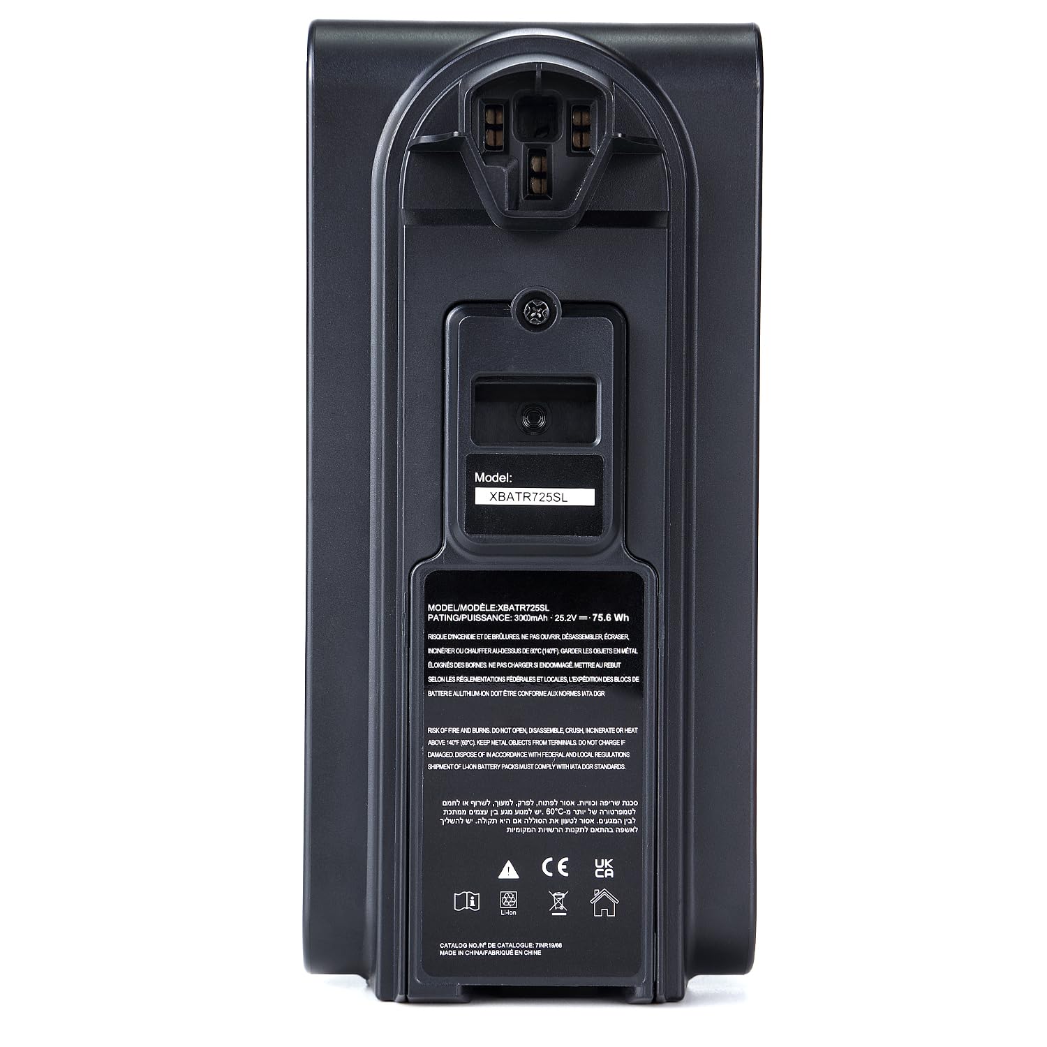 XBATR725SL Battery Replacement Compatible with IZ840H,IZ862H,UZ865H, IZ862HC, UZ865HCCO Shark Cordless Vacuum Cleaners (3000mAh)