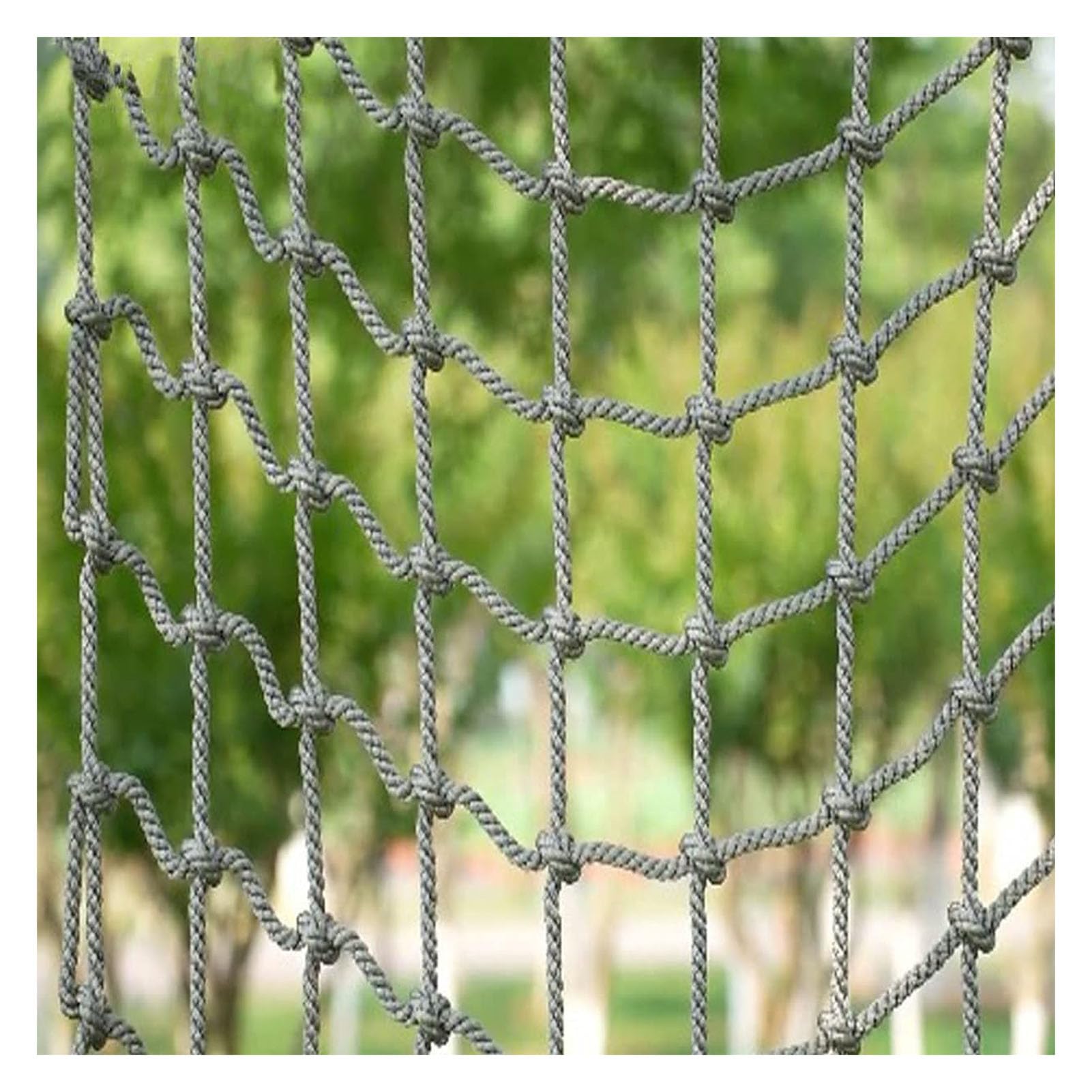 Filet d'escalade 1,0 x 6 m avec corde de 8 mm pour aires de jeux et camions