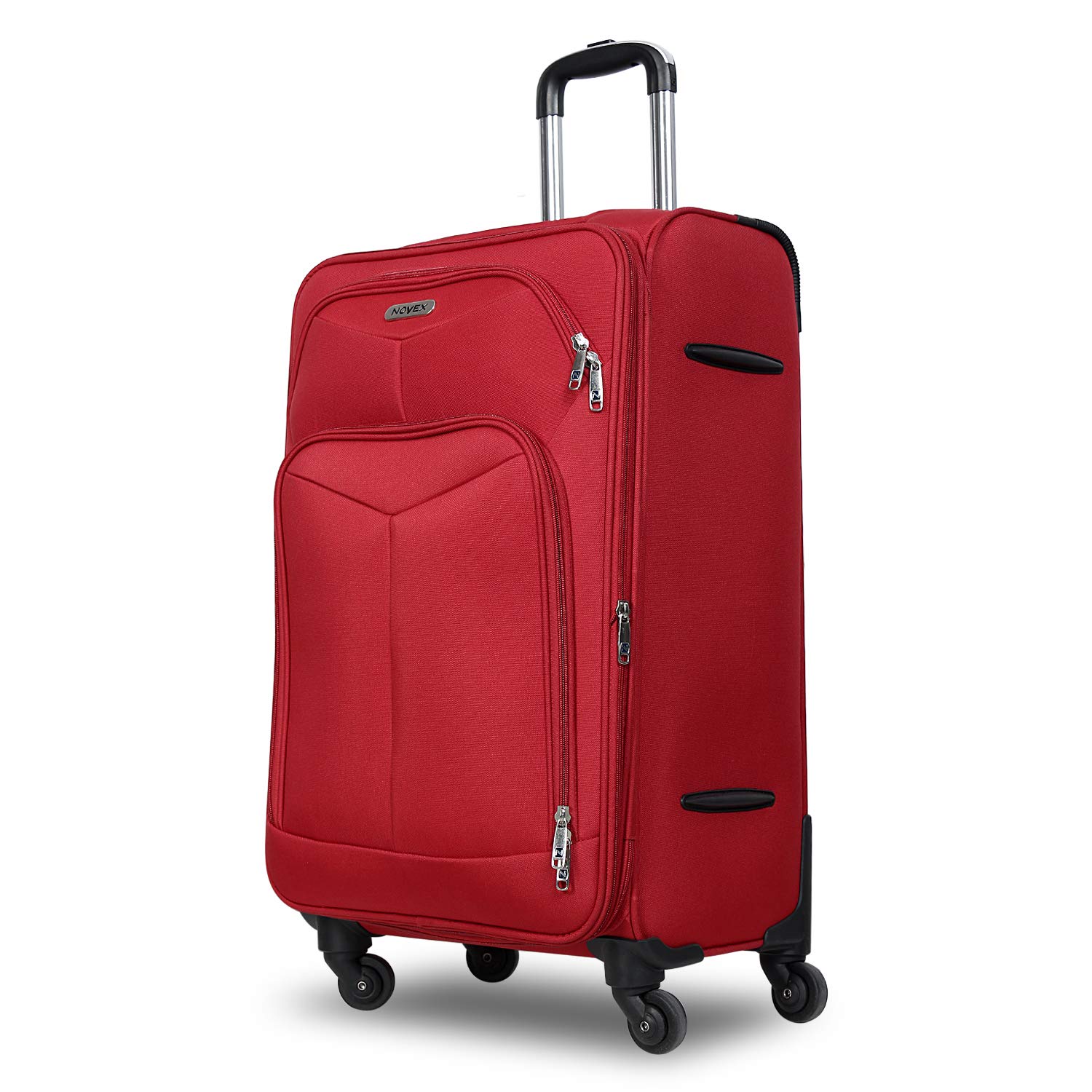 Novex Canyon Polyester 55 Cm Red Soft Sided Luggage Trolley