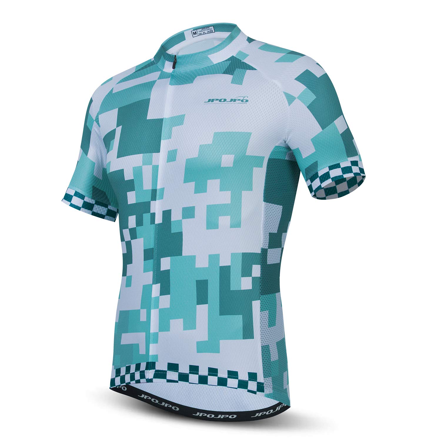 JPOJPOMen's Cycling Jersey Short Sleeved Mountain Bicycle Jerseys Breathable T- Shirt Tops S-3XL