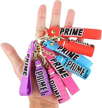 Buy NEW KSI Prime Bottle Shape Keyring Metal Keychain Fashion Car Key Rings Girls Boys Unisex Keyring Colours Trend Prime Decor High Quality UK Online In India - Foto 5