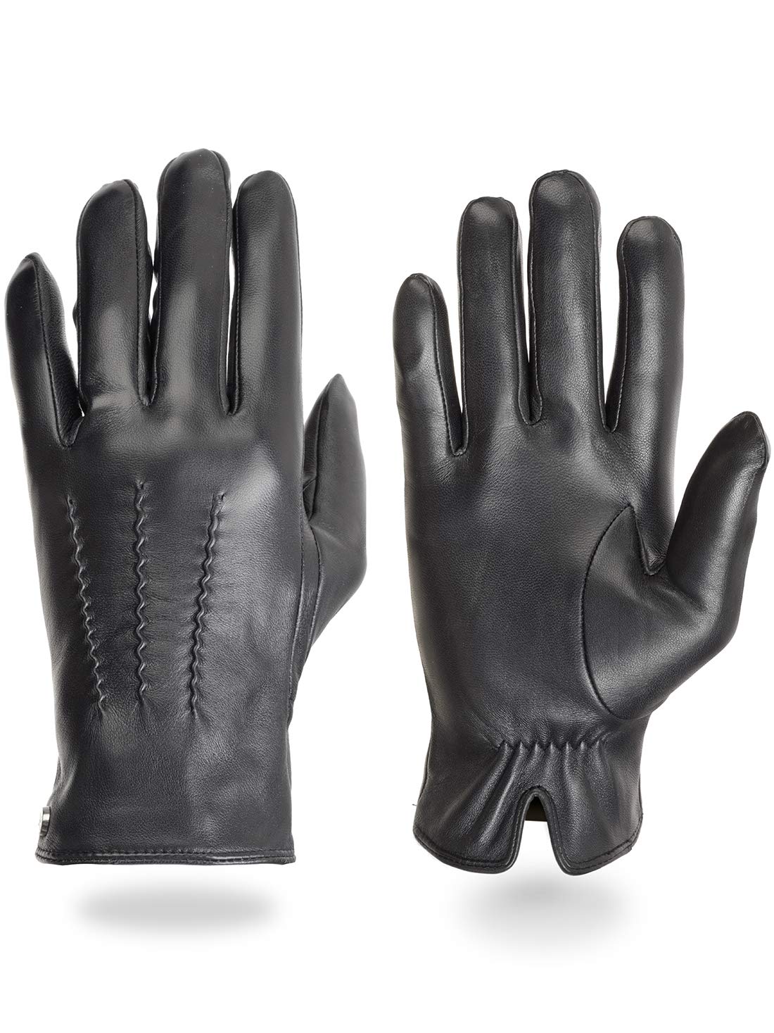 PEARLWOOD Herren Touchscreen Handschuhe GATES aus Schafleder