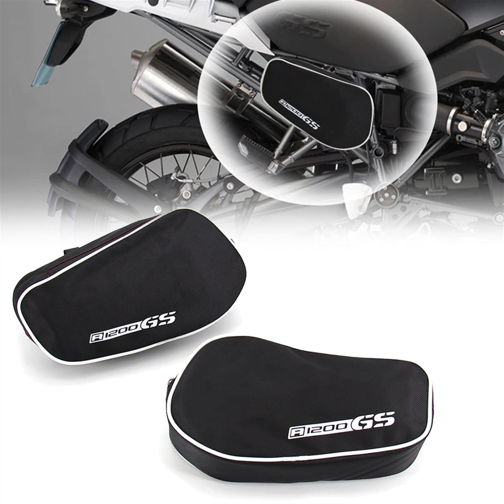 pour BMW R1200GS Adventure 2004-2010 2011 2012 Moto Sac Étanche Réparation Outil Placement Cadre Paquet Boîte À Outils Boîte À Outils Moto Accessoires