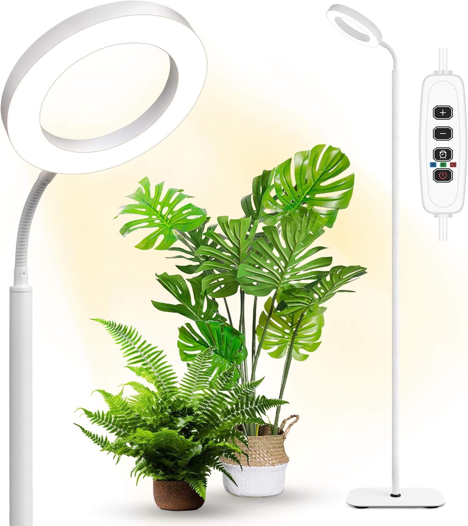 Vsoke Plant Grow Light, Grow Lights for Indoor Plants Full